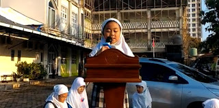 Video: Azra Keisha Armansyah Siswi Kelas 3 Ibnu Katsir Saat Berpidato