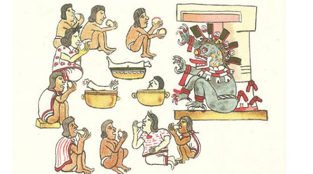 Praktik Kanibalisme Bangsa Aztec sumber wikimedia commons