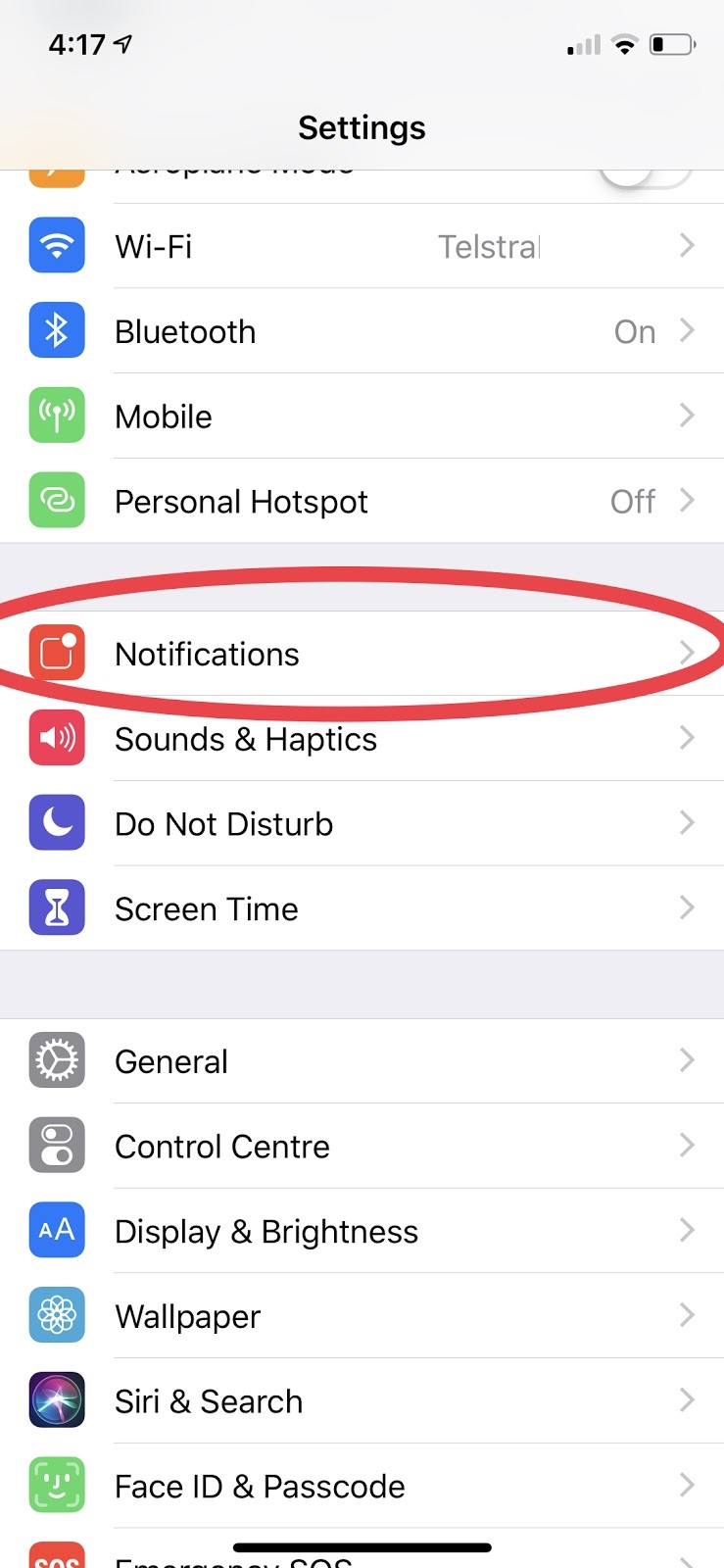 Loza's Blog: IPhone Text And Email Alert Notifications Not Working