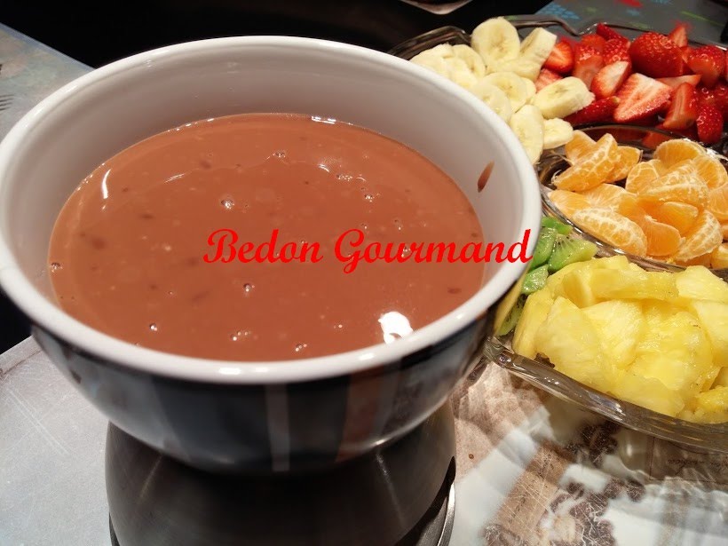 Fondue au chocolat Bedon Gourmand