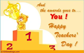 teachers day greeting cards