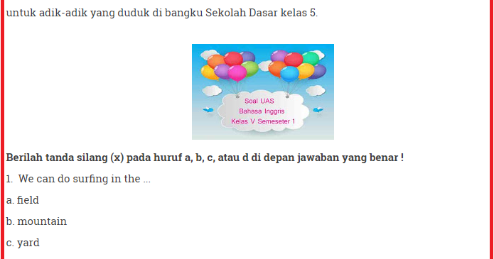 √ View kunci jawaban bahasa inggris kelas 5 images