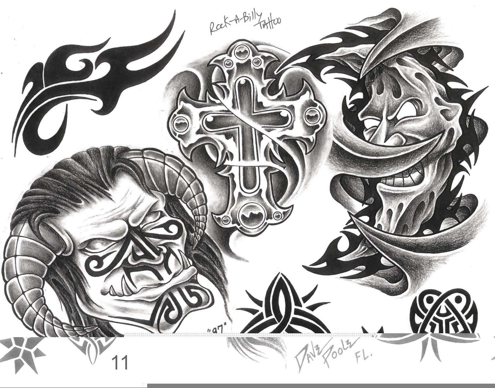 Король и шут эскиз для тату