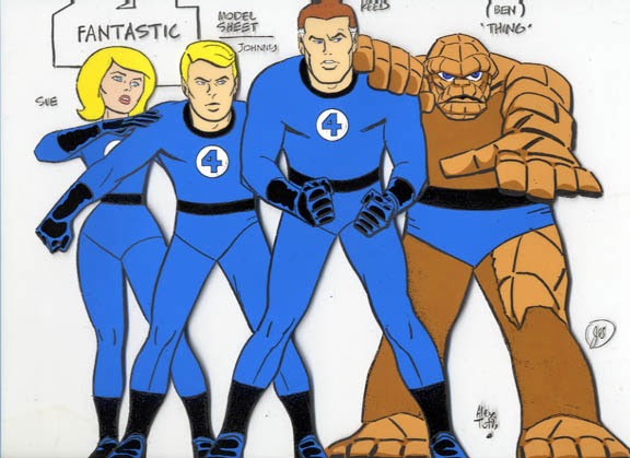 The ALEX TOTH archives: TOTH - THE FANTASTIC FOUR, 1967.