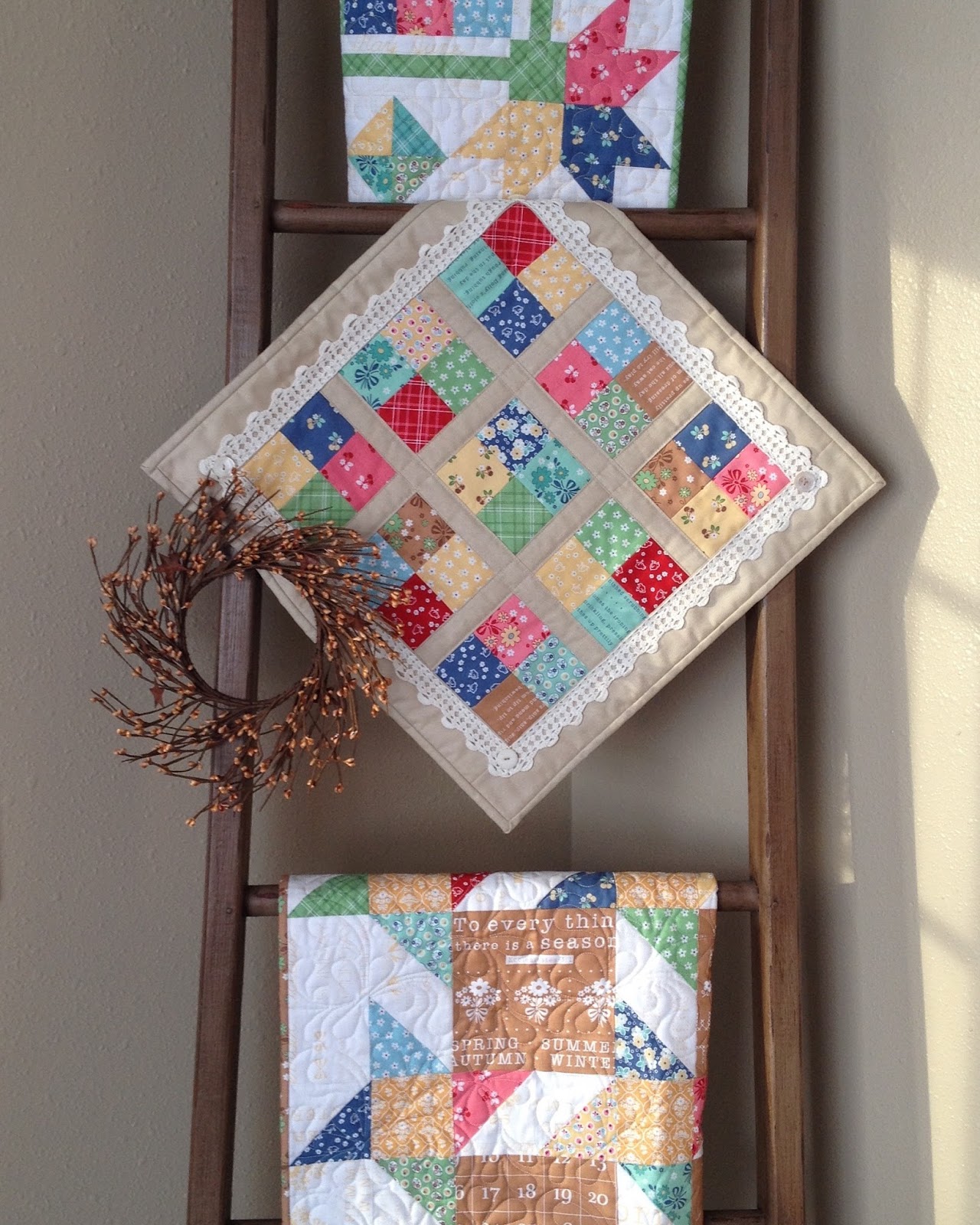 Carried Away Quilting Decorating with Quilts