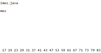 JAVA Program for Twin Prime Number