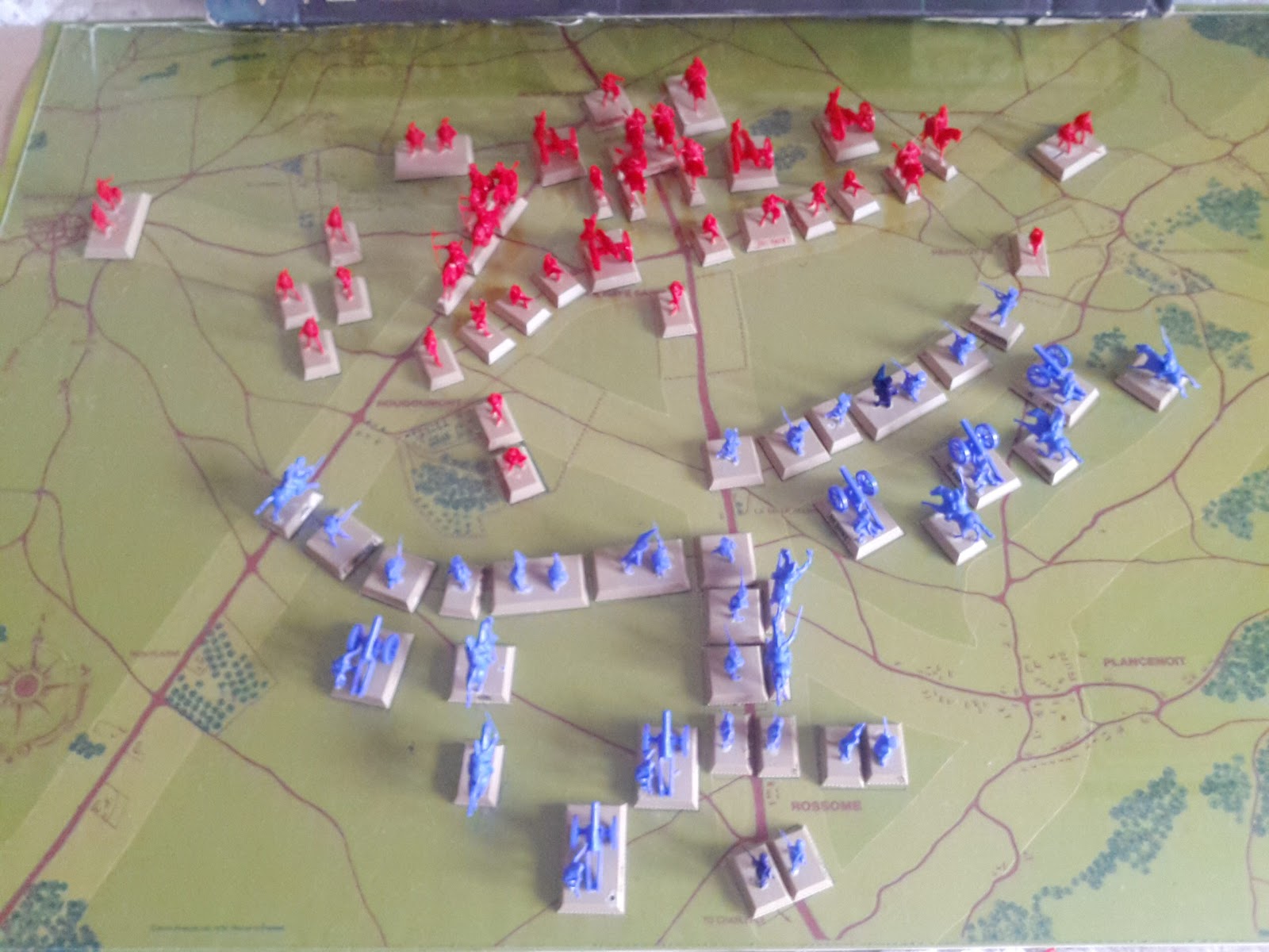 Brian's Wargaming Blog My Collection Waterloo Wargame (1975)