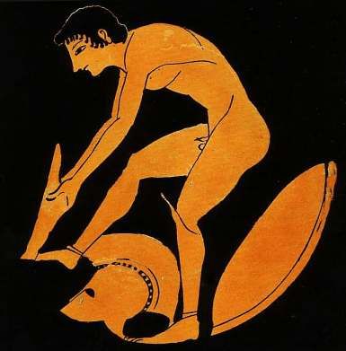 half calf laced boots from antiquity