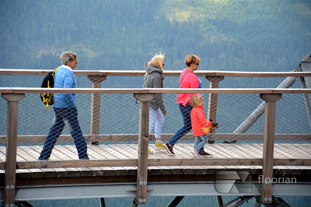 Wspaniałe widoki z wieży widokowej Sky Walk w Dolni Morava w Czechach