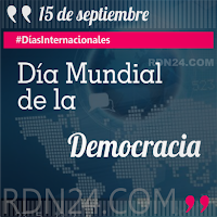 Día Mundial de la Democracia #DíasInternacionales