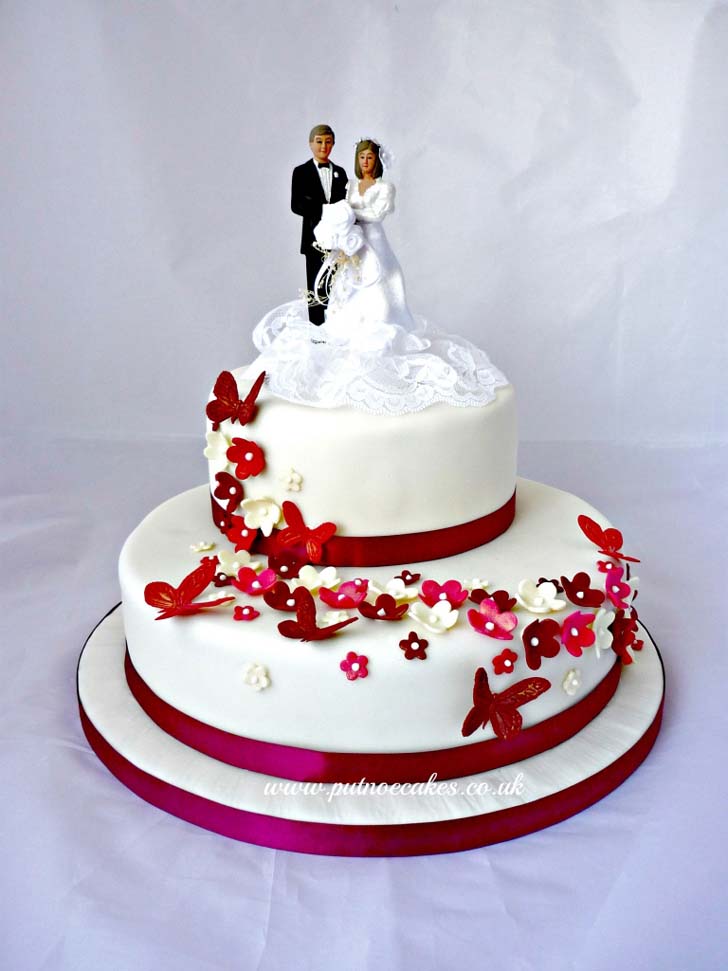 Most Popular Two Tier Wedding Cake Cake Magazine