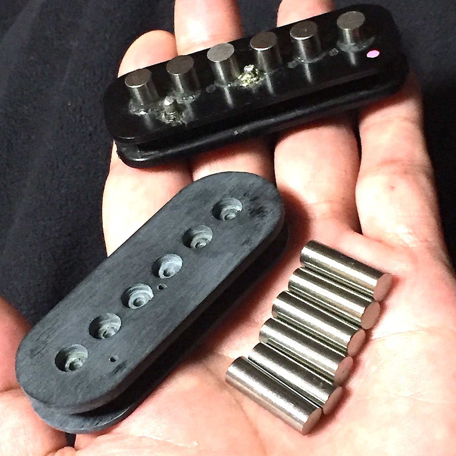 Groove Tunnel Rickenbacker Toaster Top Pickup Polepiece