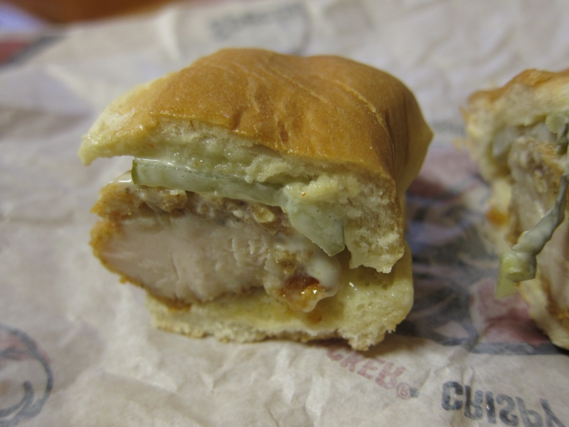 Review KFC New Chicken Littles Sandwich