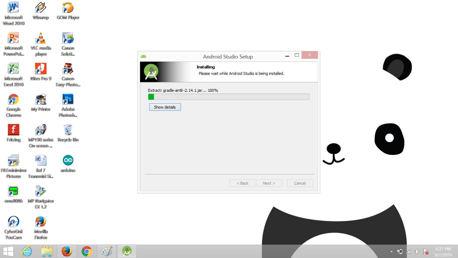 snap install android studio snap install android studio
