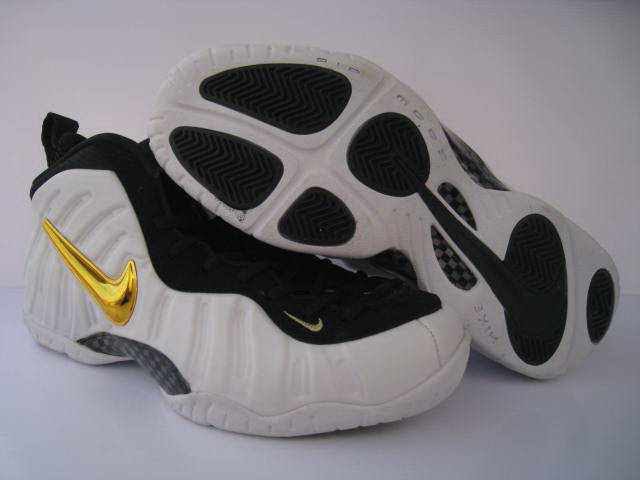 white foams with black writing