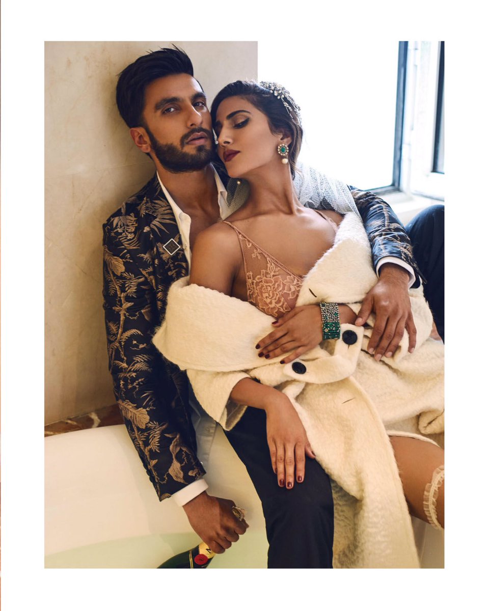 Ranveer Singh And Vaani Kapoor Spicy Photoshoot And Befikre Movie Kissing