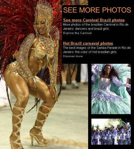 Carnival Brazil hot girls at samba
