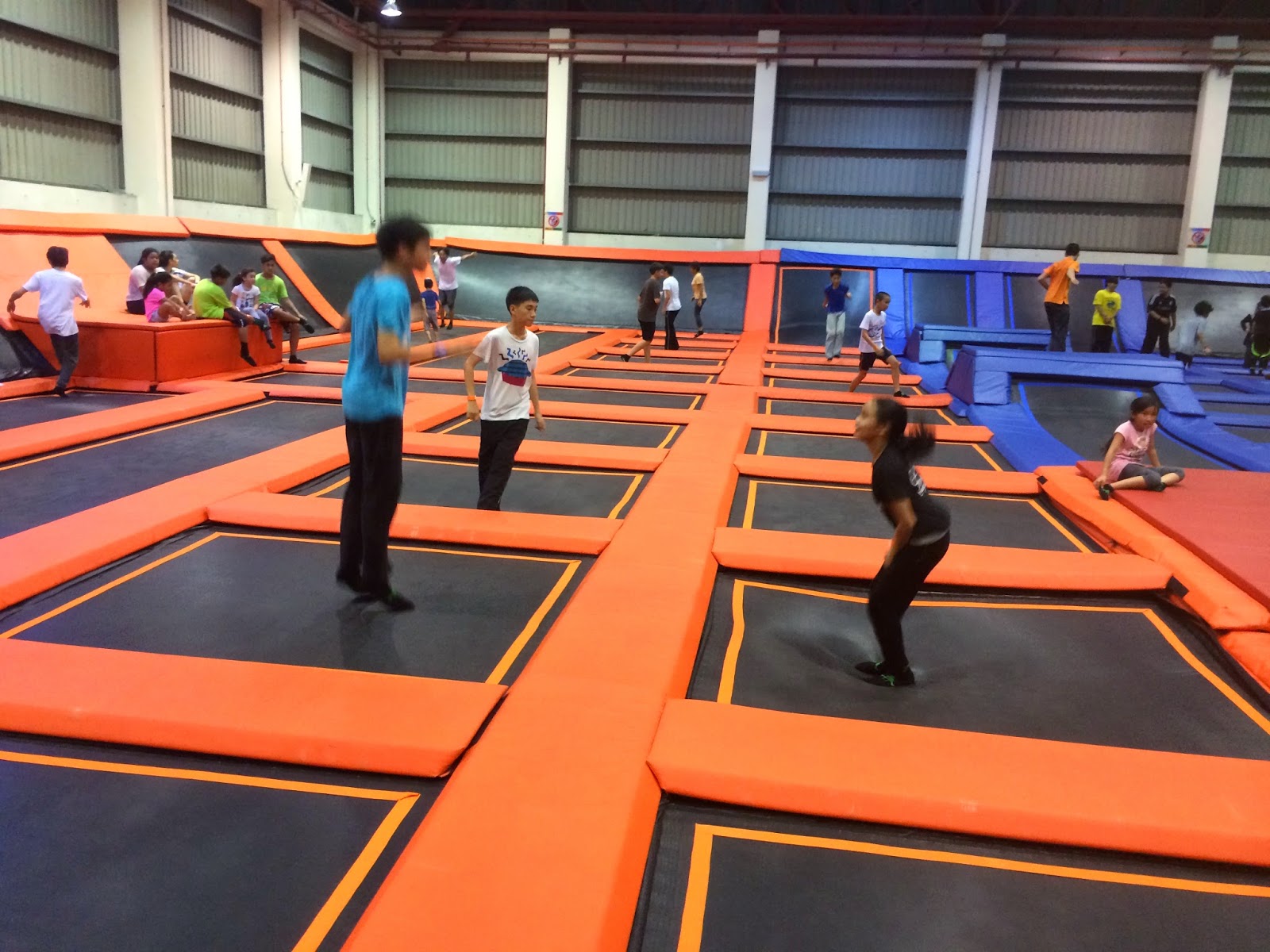 Travelogue by Mom of Three Jump Street Indoor Trampoline
