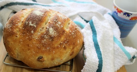 Coconut Raisin Bread | Tea Time Snack