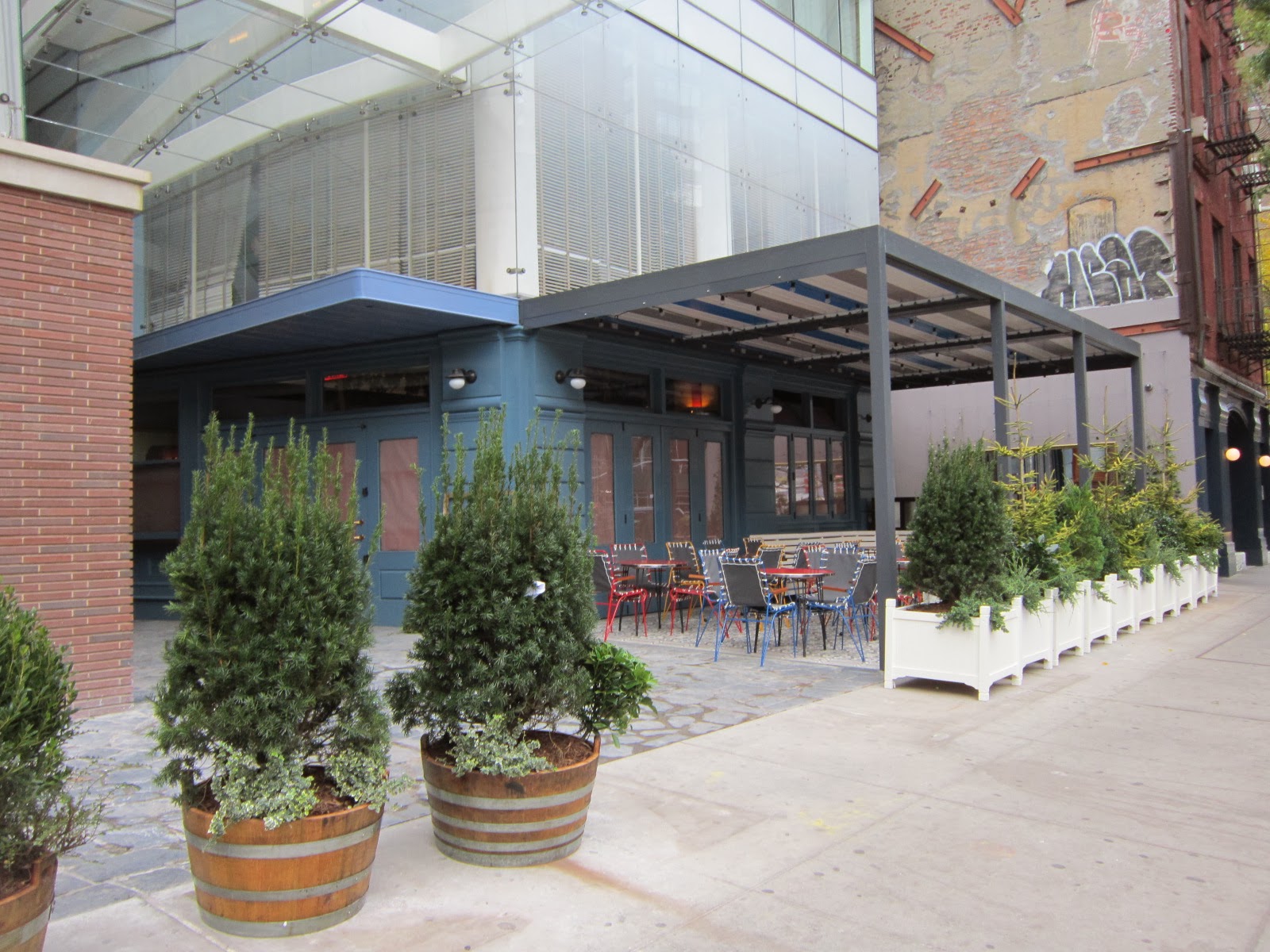 EV Grieve The Standard East Village unveils its new sidewalk cafe