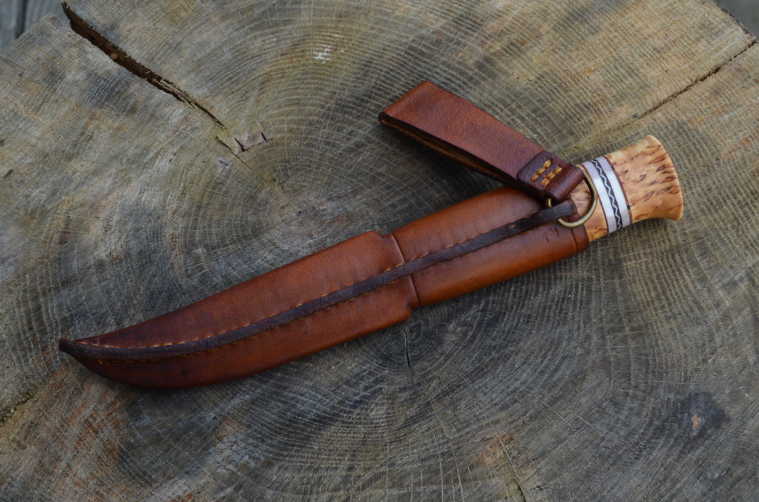 North blades knives Two custom knives