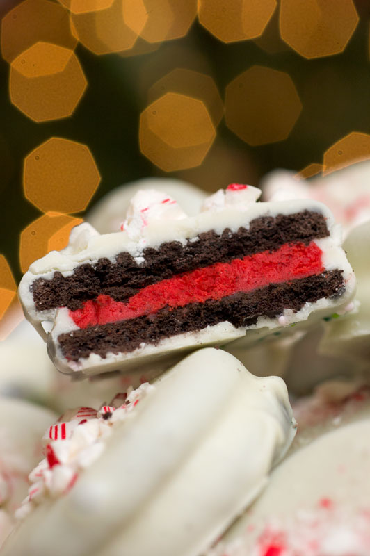 Sugar & Spice by Celeste: White Chocolate Dipped Oreos with Peppermint ...