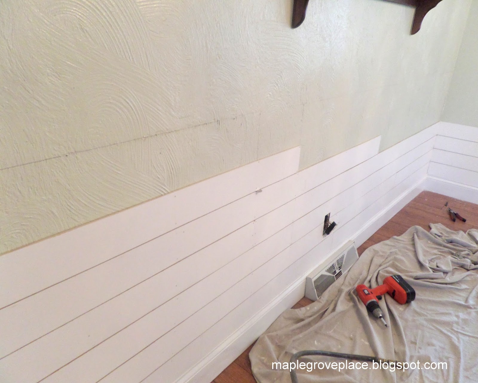 Maple Grove Shiplap, oh yes, Shiplap!