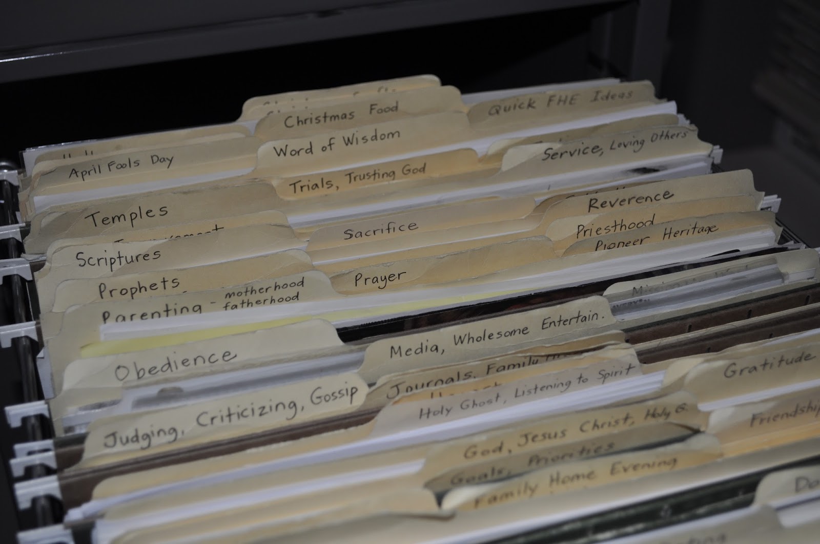 A Place for Every Keeper Setting up a Filing System