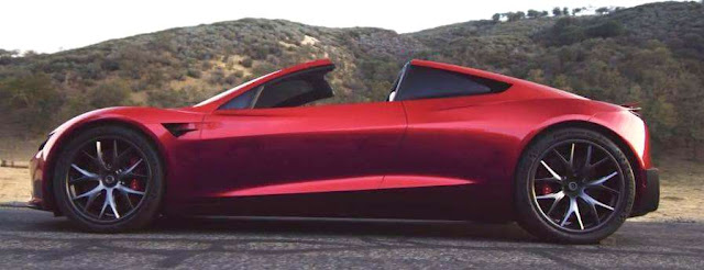Tesla Roadster Sanggup Berhadapan dengan Bugatti Chiron