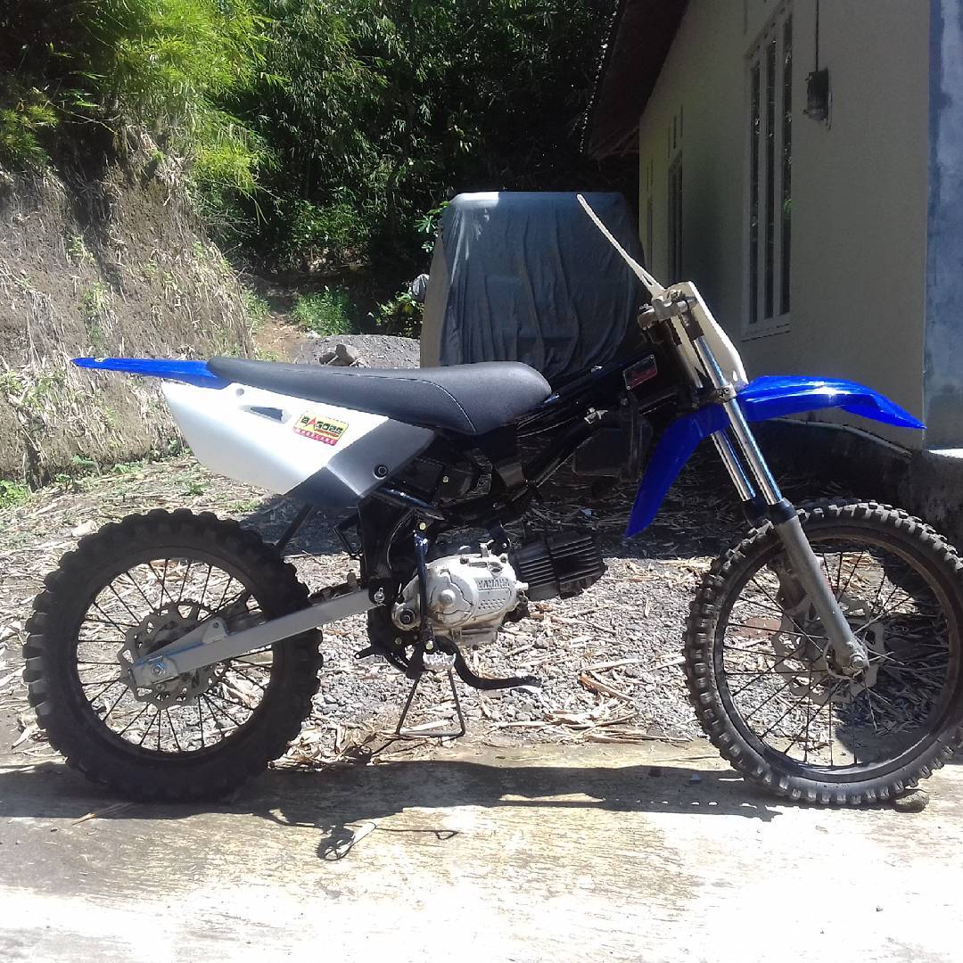 85 Modifikasi Motor Trail Bebek Standar | Modifikasi Trail