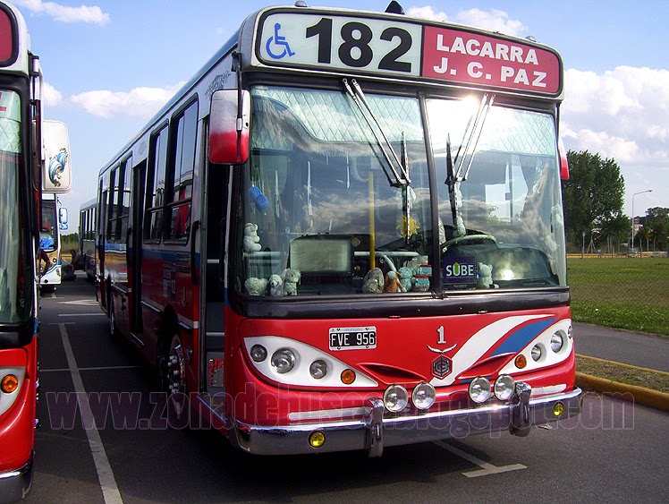 Colectibus Zona de Buses LINEA 182