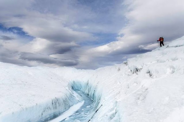 Gelo da Groenlândia derrete a ritmo mais rápido em 350 anos