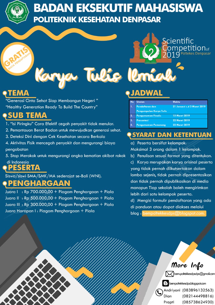 Panduan Lomba Karya Tulis Ilmiah Dan Formulir