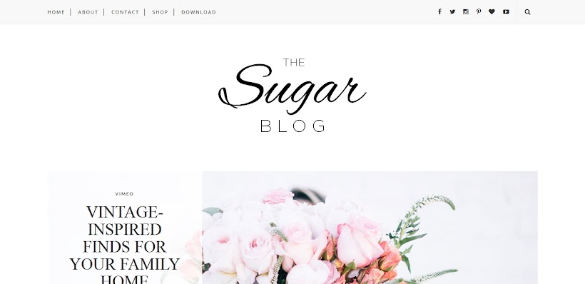 Sugar Free Blogger Template