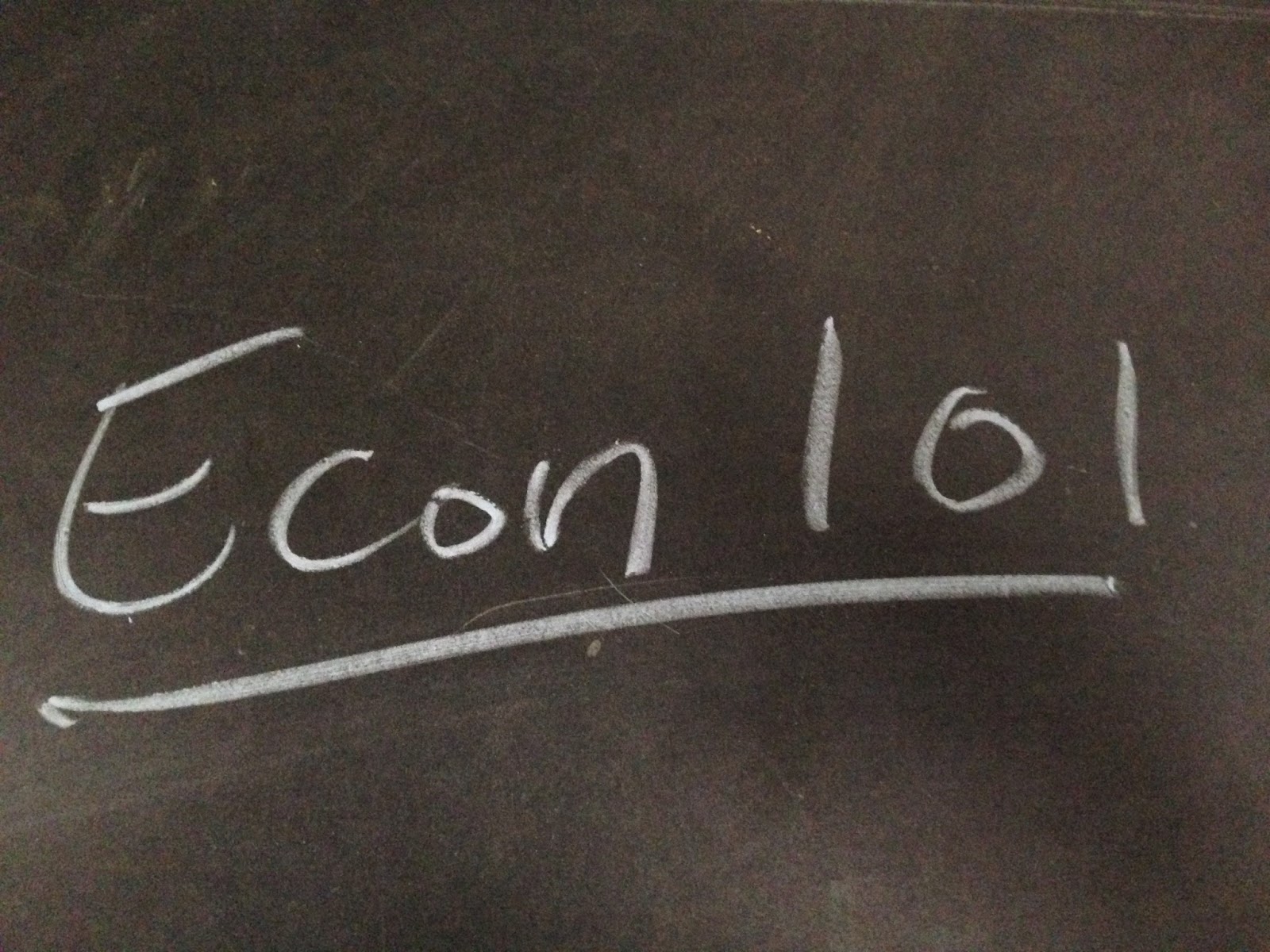 Information Transfer Economics If I was to teach Econ 101