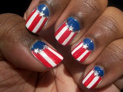 nail nails flag american tutorial hair manicure patriotic step