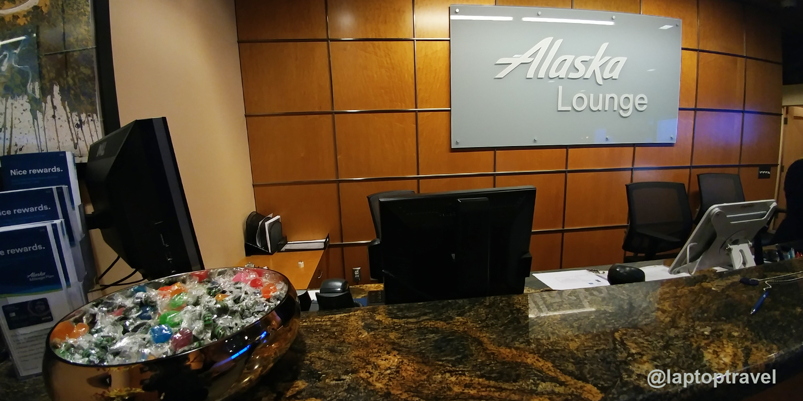 Laptoptravel Current Alaska Airlines Board Room Airport