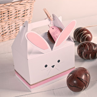 boîte pique-nique décoration pour Pâques lapin oeufs de Pâques selfpackaging