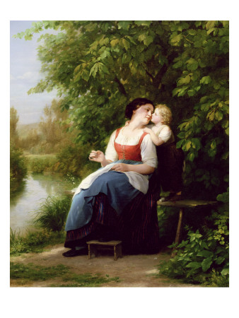 "Mother and Son" by Fritz Zuber-Buhler