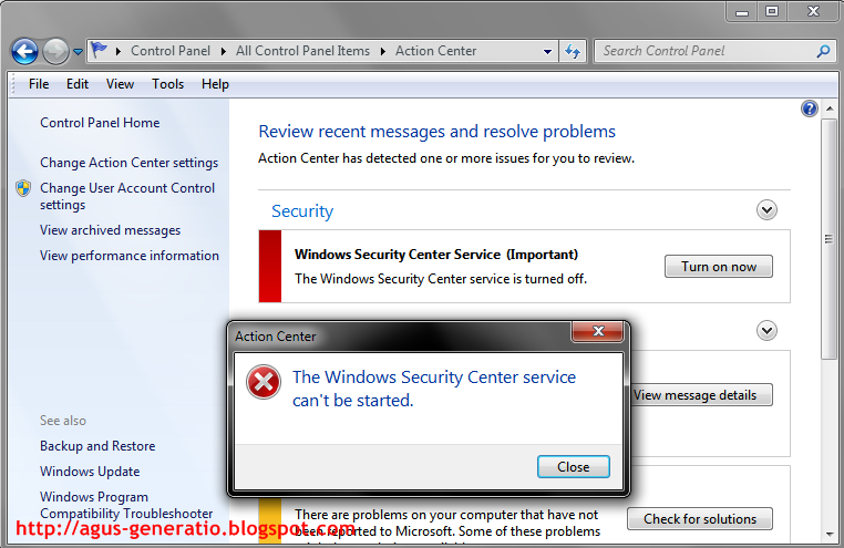 Зависает процесс Security Center Windows. Security Error youtube как исправить. Categoryinfo ошибка безопасности