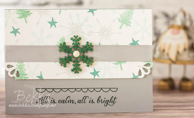 Hello December - A Fast and Fabulous Christmas Card - Get the details here