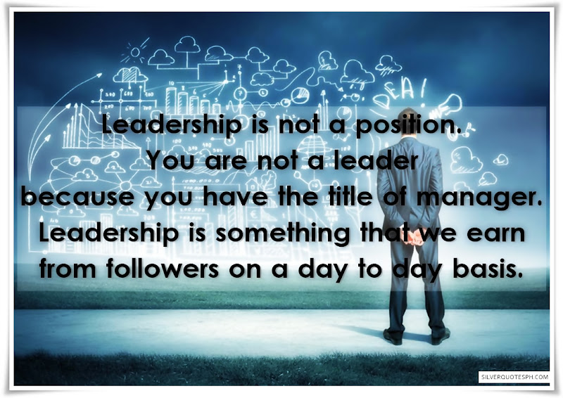 Leadership Is Not A Position