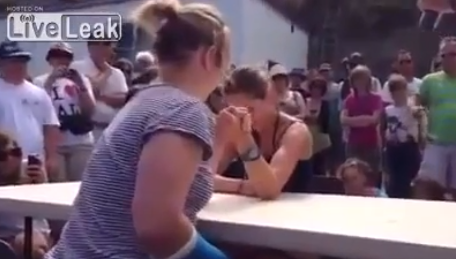 Watch Female Arm Wrestler Break Arm During Match (Video) FootBasket