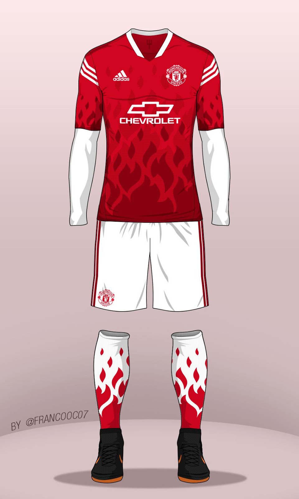 Bold Manchester United Concept Kit by Franco Footy Headlines