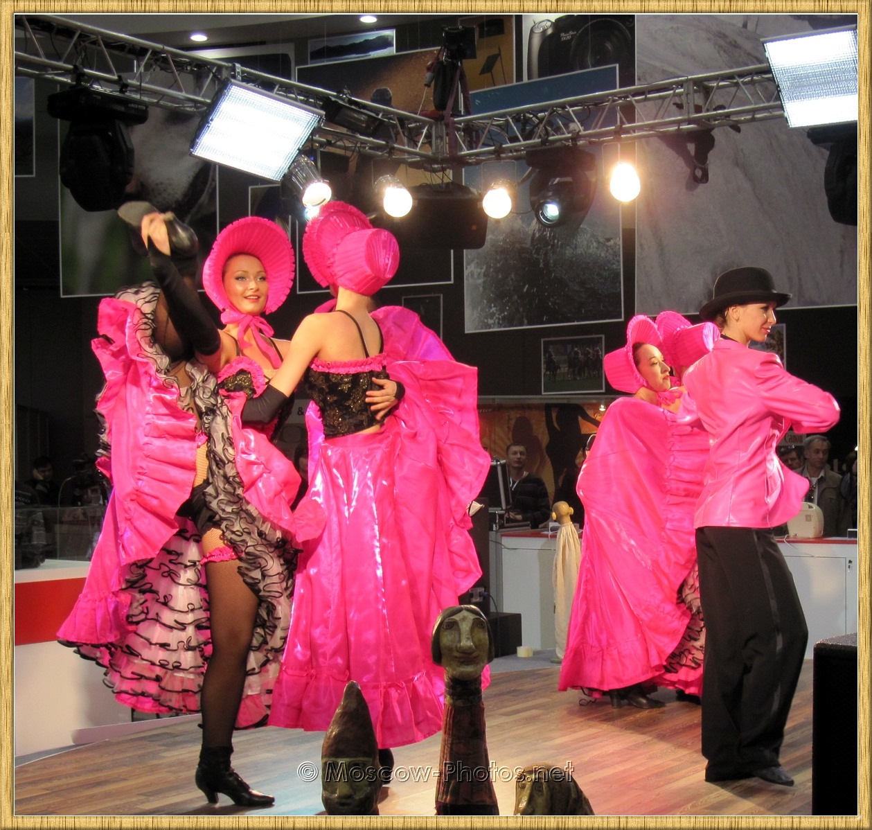 Girls Dancing In Pink Suits at Photoforum - 2010