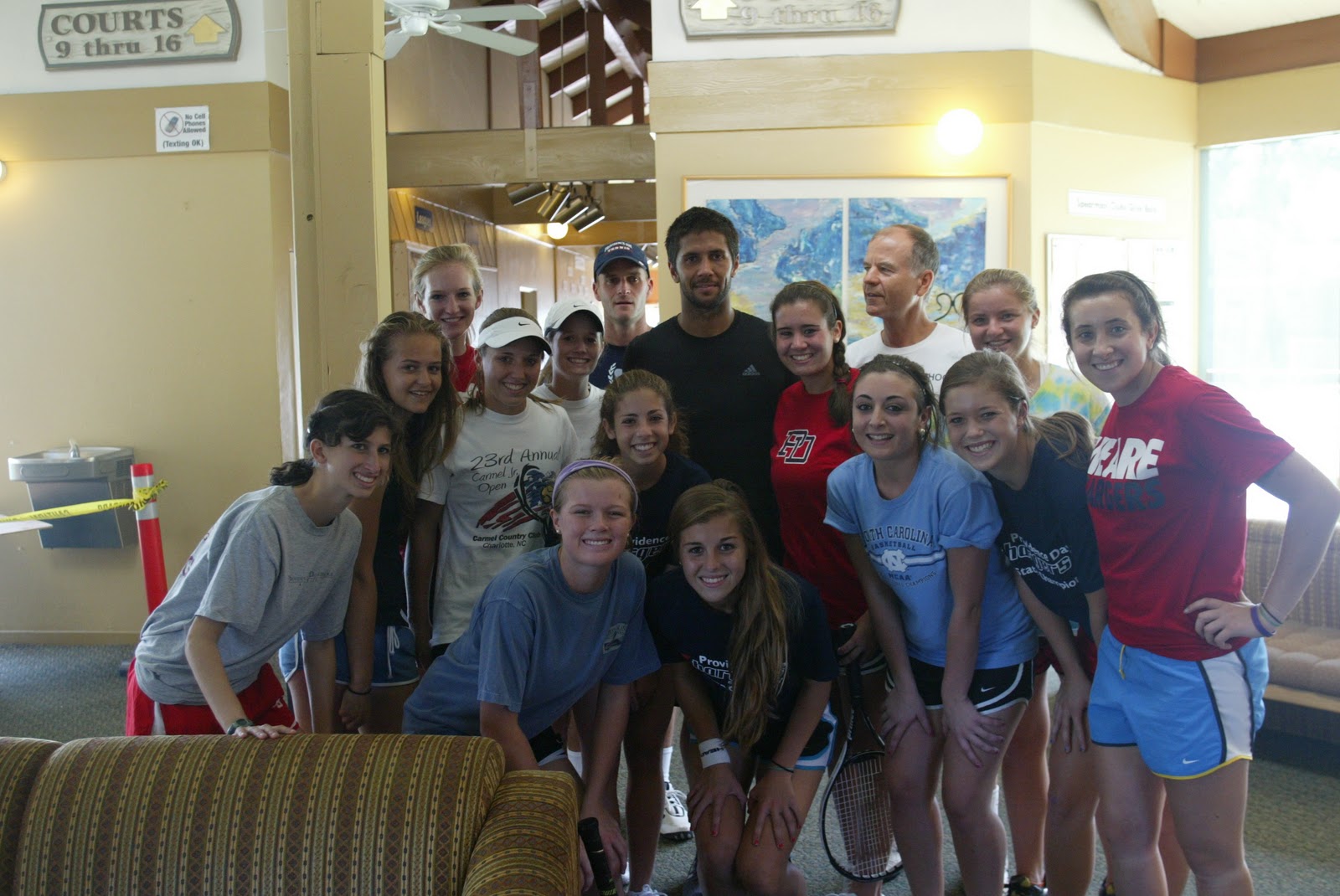 Racquet Club of Irvine: Top ten tennis star Fernando Verdasco visits LNRC