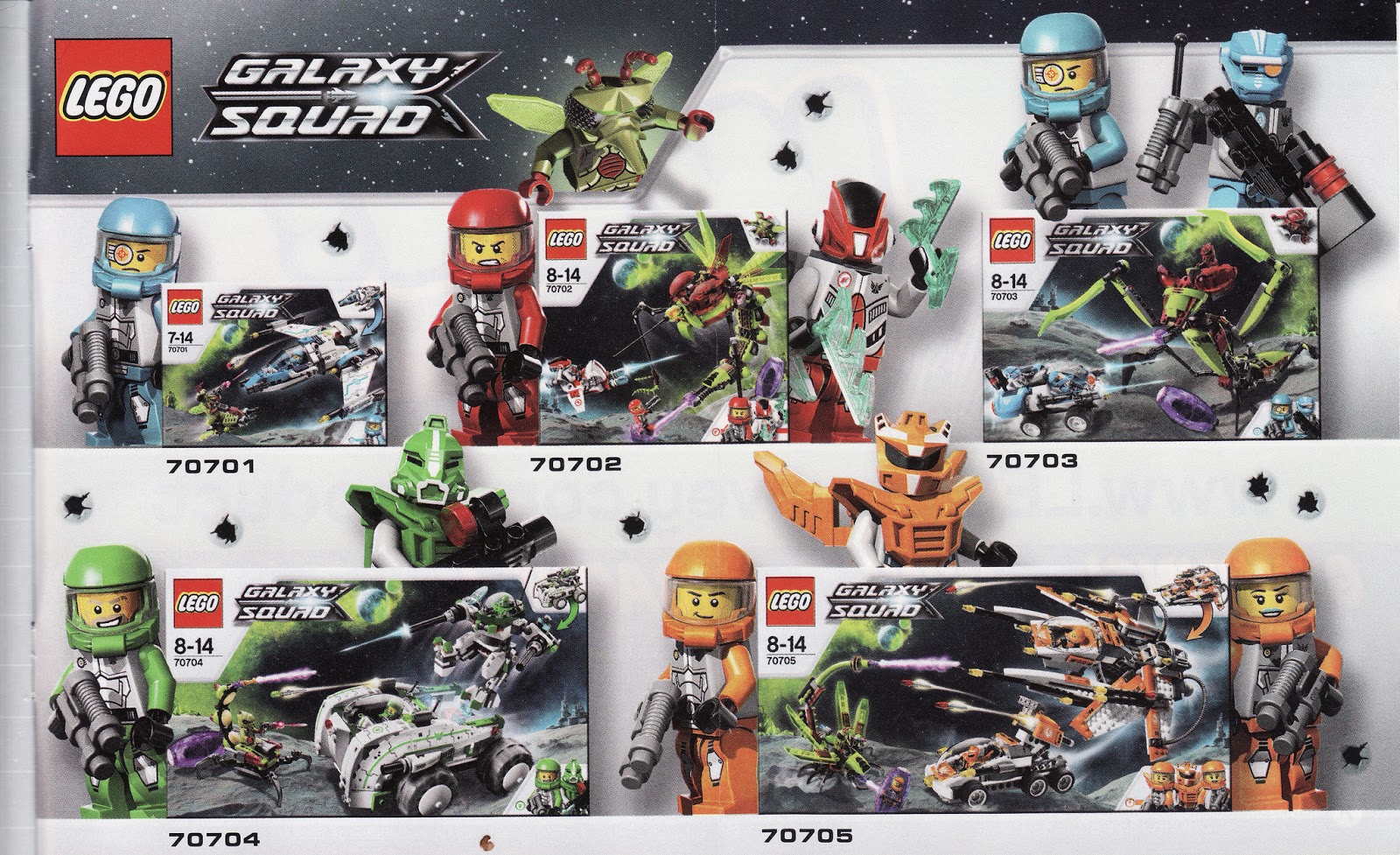 Moje Klocki Lego Lego Galaxy Squad