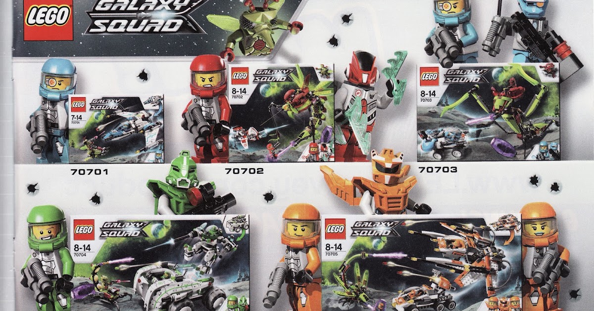 Moje Klocki Lego Lego Galaxy Squad