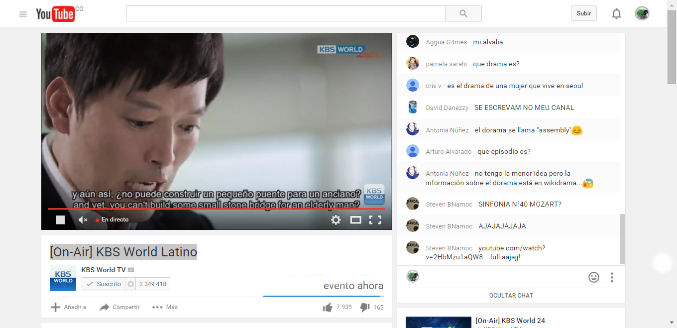 kpopcolombia sede tunja [OnAir] KBS World Latino