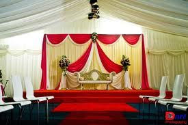 Outdoor Wedding Decoration In Nigeria